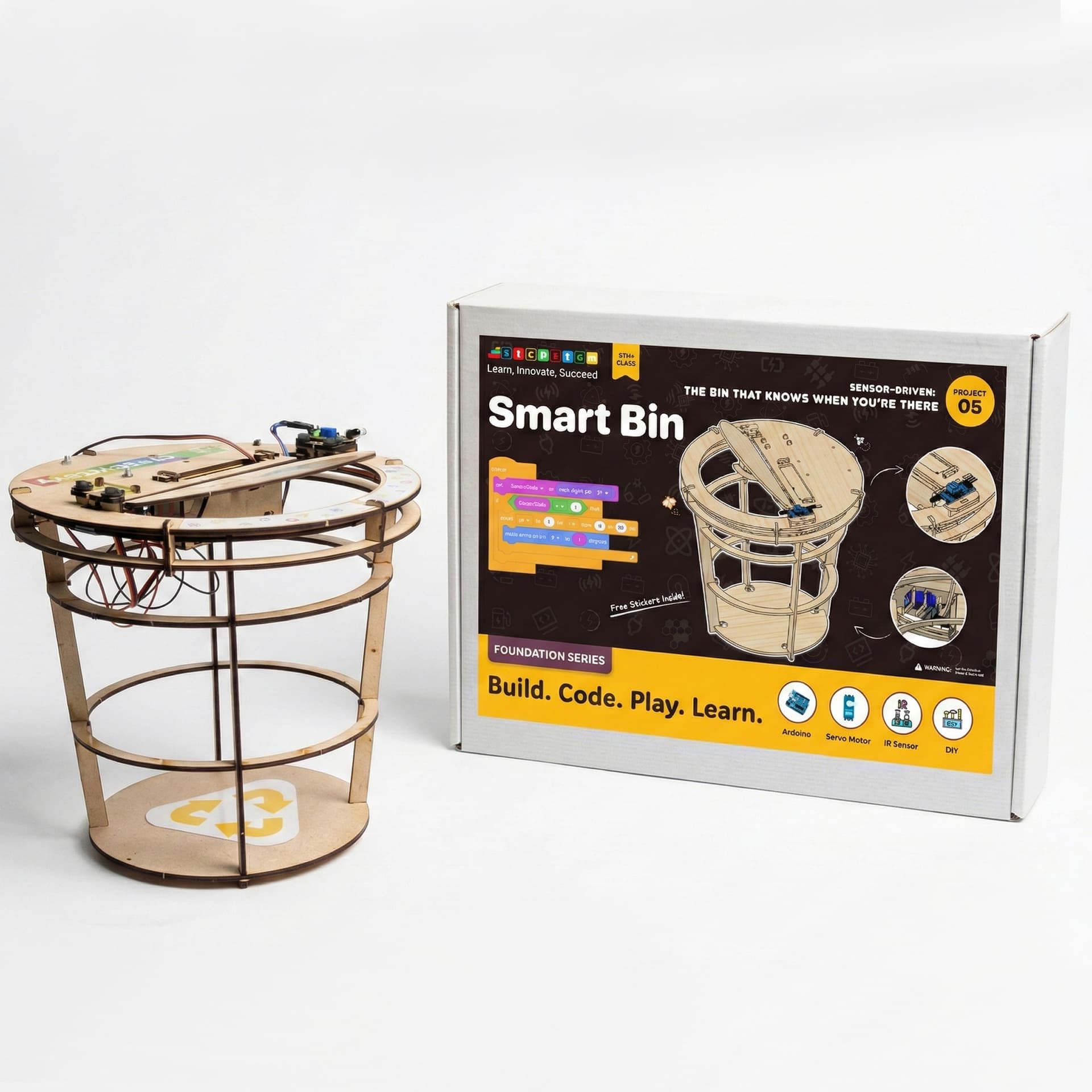 smart bin - StepSTEM