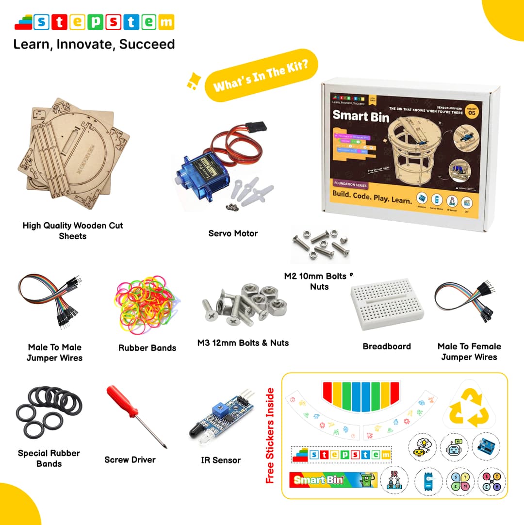 What's inside the box of Smart Bin